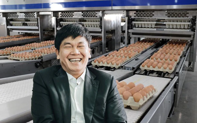 Công ty của tỷ phú Trần Đình Long bán gần 1 triệu quả trứng gà mỗi ngày, đưa hàng sang cả Lào và Campuchia ảnh 1 Công ty của tỷ phú Trần Đình Long bán gần 1 triệu quả trứng gà mỗi ngày, đưa hàng sang cả Lào và Campuchia - Ảnh 1.