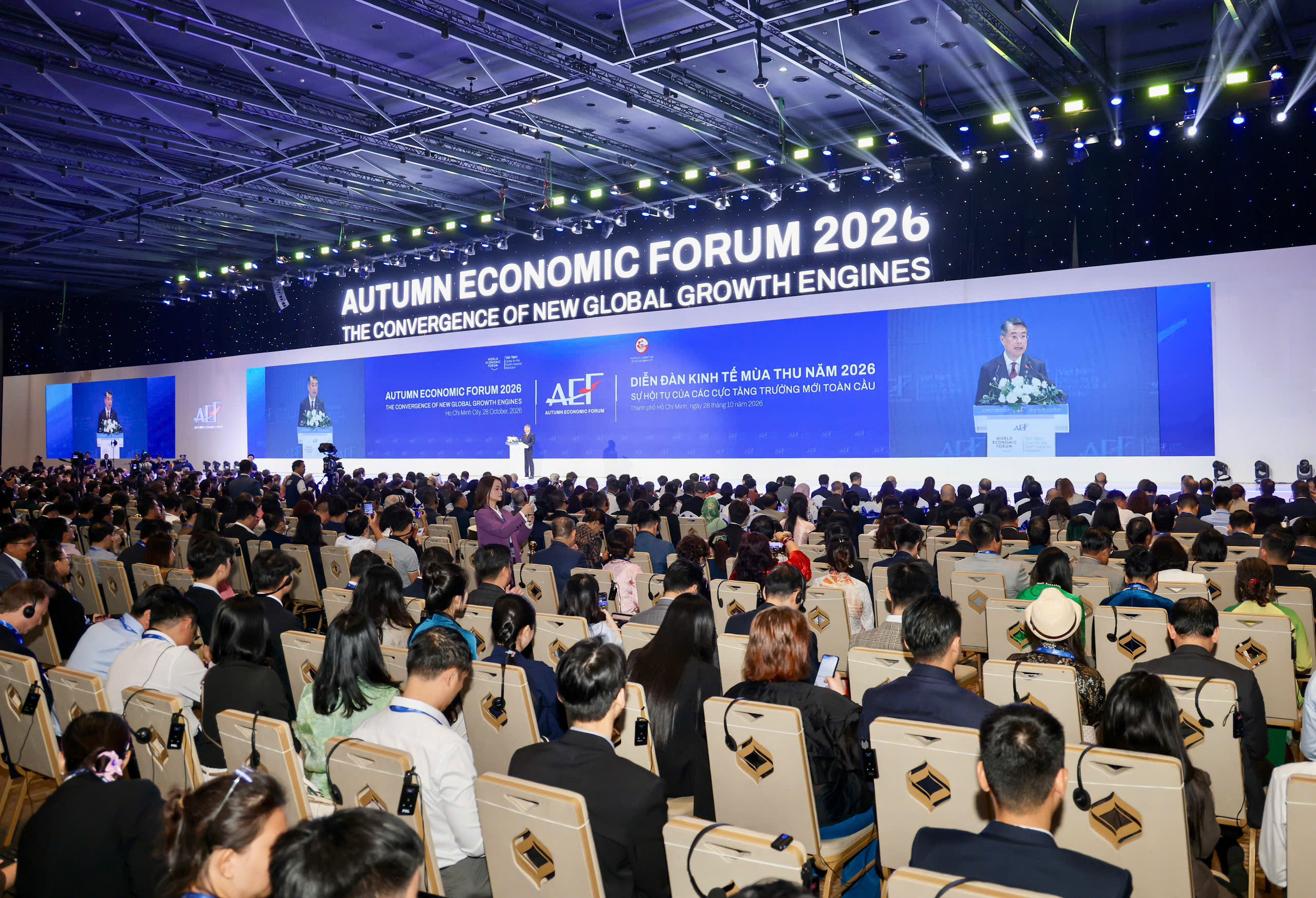 Thủ tướng Lê Minh Hưng tại AEF 2026