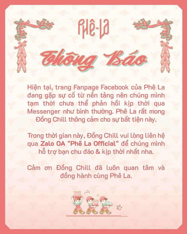 Nóng: Phê La lên tiếng khi fanpage bất ngờ ‘biến mất’ - Ảnh 2.
