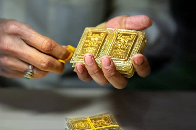 Giá vàng lùi về mức thấp nhất sau 1 tuần ảnh 1 Giá vàng lùi về mức thấp nhất sau 1 tuần - Ảnh 1.