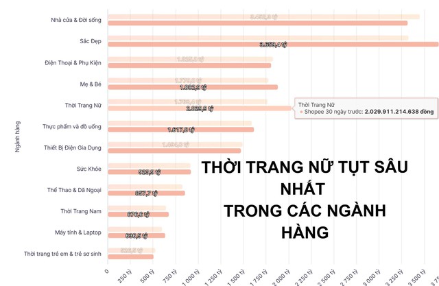 Shopee 30 ngày qua: Doanh thu giảm gần 603 tỷ đồng, số sản phẩm có đơn giảm 12-13%, chuyện gì đang xảy ra? - Ảnh 2.