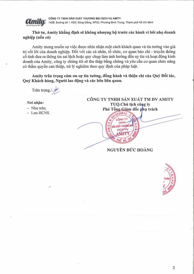 Nóng: Nghệ sĩ Quyền Linh và Công ty Amity lên tiếng về mối quan hệ với doanh nghiệp bán An Cung Hoàn - Ảnh 3.